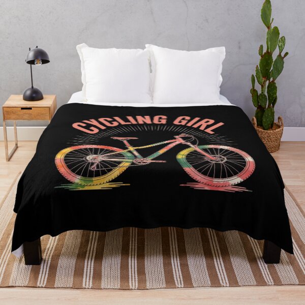 Item preview, Cycling Girl - Cycling Cyclist Bicycle copy designed and sold by MythWoot.