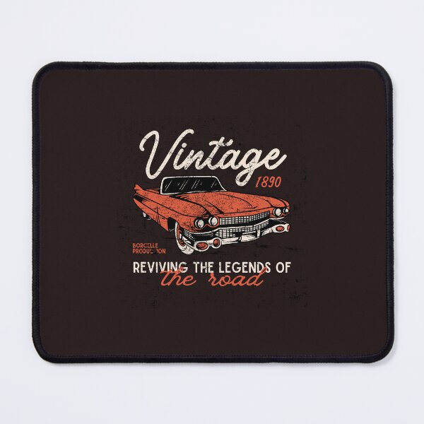 Item preview, Vintage Classic Car 1890 Retro Illustration – Legends of the Road designed and sold by NorthLux Studio.