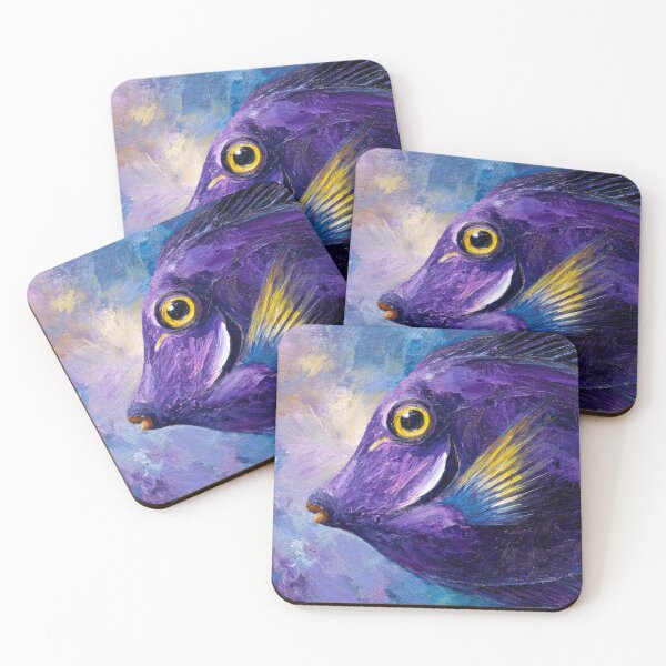 Item preview,  Purple Tang Fish designed and sold by Elisabeth Lucas.