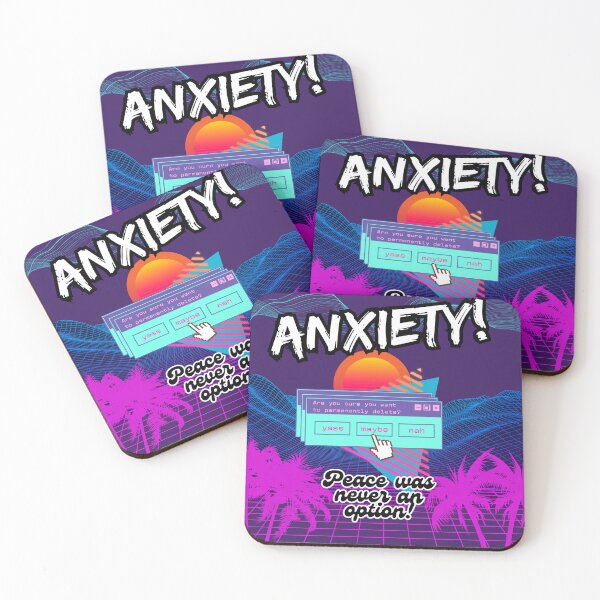 Item preview, Anxiety! Peace Was Never An Option! OFFICIAL TRASH TV MERCH  designed and sold by TrashTVOfficial.