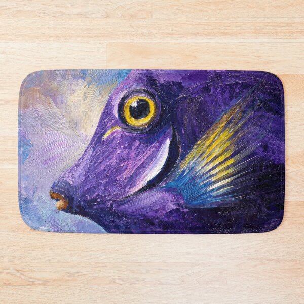 Item preview,  Purple Tang Fish designed and sold by Elisabeth Lucas.