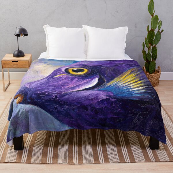 Item preview,  Purple Tang Fish designed and sold by Elisabeth Lucas.