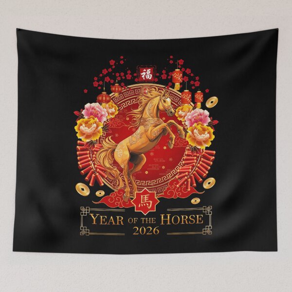 Item preview, Chinese New Year 2026 Year Of The Horse Happy New Year 2026 designed and sold by stanton88.