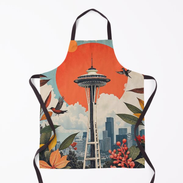 Item preview, Space Needle Nest designed and sold by DomusGallerus.