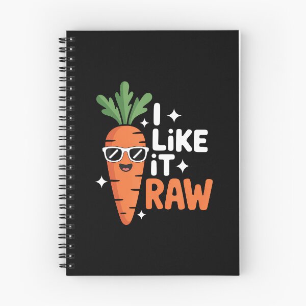 Item preview, I Like It Raw Funny Vegan Carrot Vegetable Joke designed and sold by reeneregen.