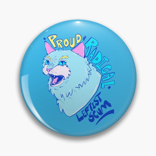 Item preview, proud radical leftist scum - progressive liberal cat agenda designed and sold by crestfallenmermaid.