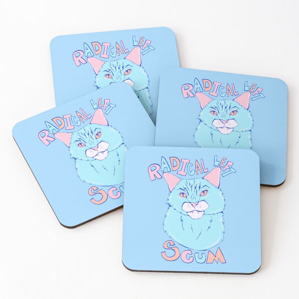 Item preview, radical left scum - progressive liberal cat agenda designed and sold by crestfallenmermaid.