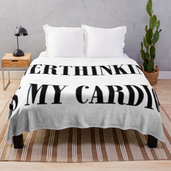 Item preview, Overthinking Is My Cardio | Funny Relatable Quote designed and sold by Haevora.
