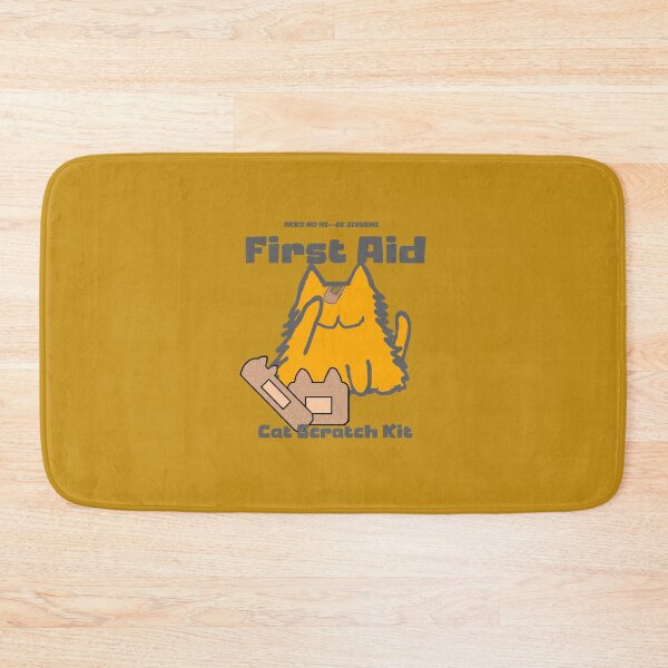 Item preview, First Aid Cat – Playful Illustration by NEKO NO HI~~GE JIRUSHI designed and sold by nanaronnicoron.