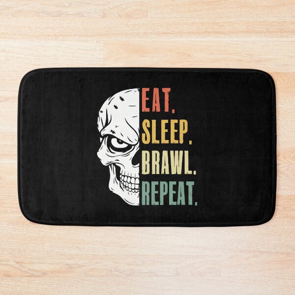 Item preview, Eat Sleep Brawl Repeat Funny Video Gamer Gaming designed and sold by reeneregen.