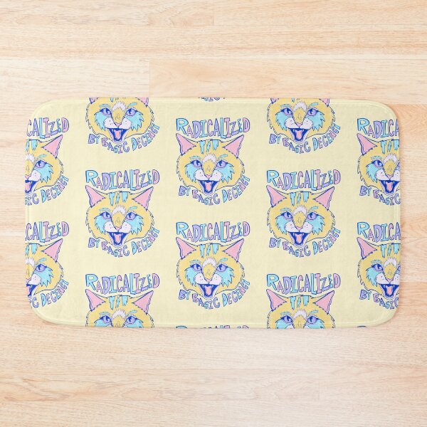 Item preview, radicalized by basic decency- progressive liberal cat  designed and sold by crestfallenmermaid.