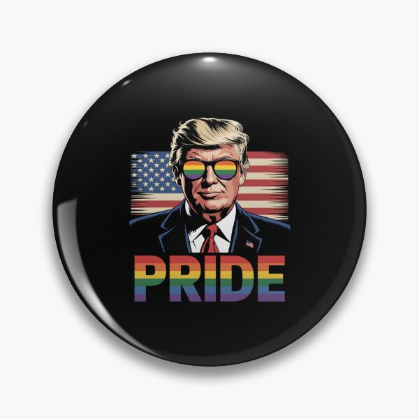 Item preview, LGBT Pride American Flag Trump Trans Gay Lesbian Bisexual designed and sold by AquaKiev.