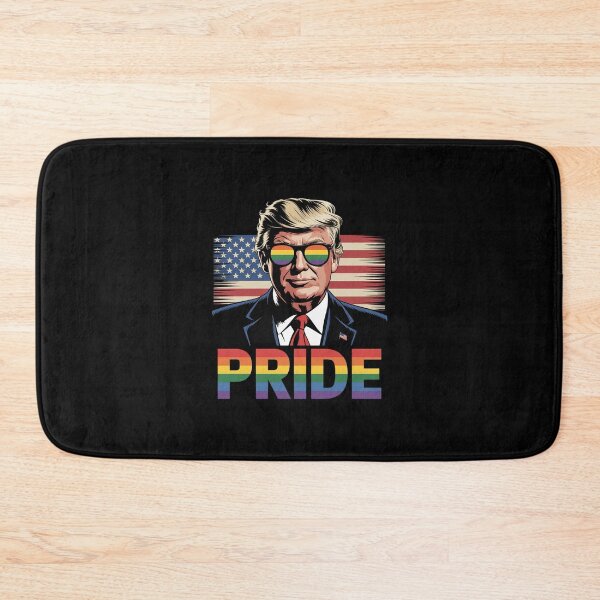 Item preview, LGBT Pride American Flag Trump Trans Gay Lesbian Bisexual designed and sold by AquaKiev.