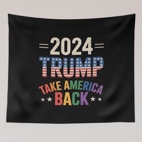 Item preview, LGBT Pride Trump 2024 Take America Back Gay Lesbian designed and sold by FadeOfThrone.