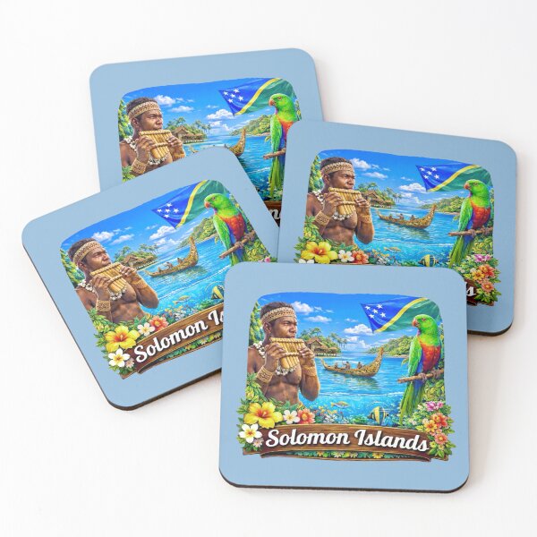 Item preview, Solomon Islands Pacific Image designed and sold by Myra365Art.