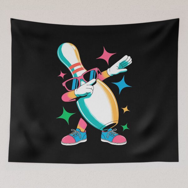 Item preview, Funny Bowling Bowling Pin Dabbing Dab Bowler Boy designed and sold by AileighKyser.