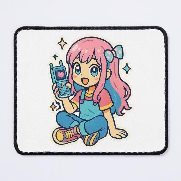 Item preview, Kawaii Anime Girl, Y2K Aesthetic designed and sold by graphic-genie.