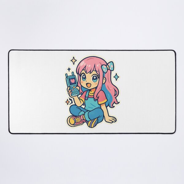 Item preview, Kawaii Anime Girl, Y2K Aesthetic designed and sold by graphic-genie.