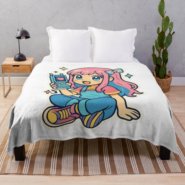 Item preview, Kawaii Anime Girl, Y2K Aesthetic designed and sold by graphic-genie.
