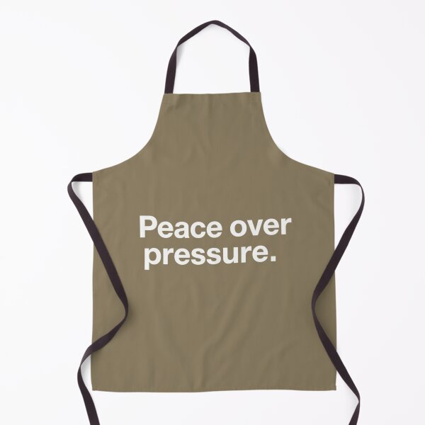 Item preview, Peace Over Pressure – Calm Modern Quote Design designed and sold by Irene Catchmind.