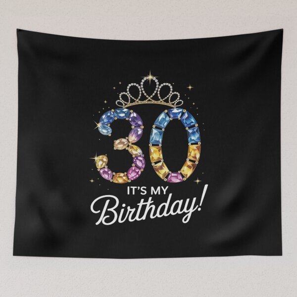Item preview, 30th Birthday Crown 30 Years Old Bday designed and sold by MythWoot.