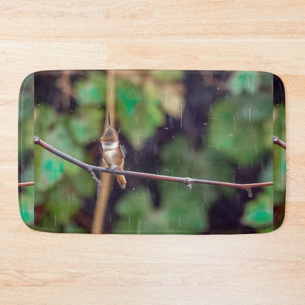 Item preview, Little Hummer Shaking off the Rainwater designed and sold by CarolM.