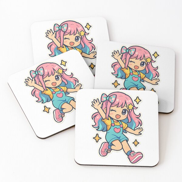 Item preview, Kawaii Anime Girl, Y2K Aesthetic designed and sold by graphic-genie.