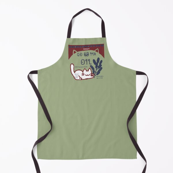 Item preview, Goma Oil Cat – Whimsical Label Art by NEKO NO HI~~GE JIRUSHI designed and sold by nanaronnicoron.