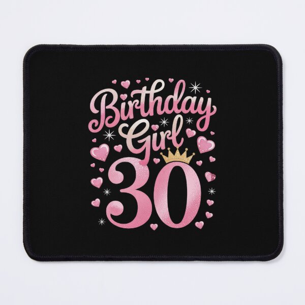 Item preview, 30th Birthday Girl Crown 30 Years Old Bday designed and sold by MythWoot.