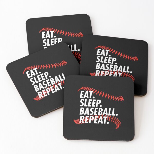 Item preview, Eat Sleep Baseball Repeat - Funny Baseball designed and sold by AileighKyser.
