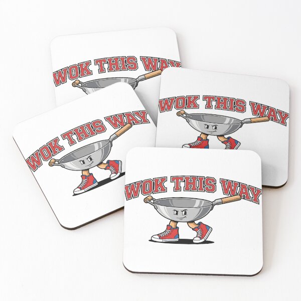 Item preview, Wok This Way - Funny Cooking & Asian Food Pun designed and sold by escapingtheprint.