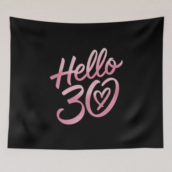 Item preview, 30th Birthday Hello Thirty Squad  designed and sold by MarryIsMonth.