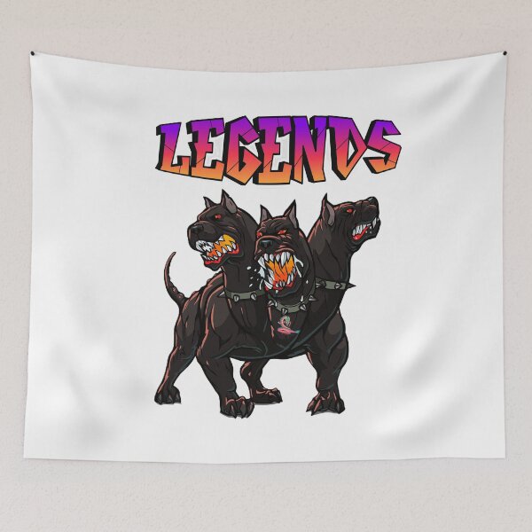 Item preview, LEGEND THREE DOGS designed and sold by MYTHICAL ME.