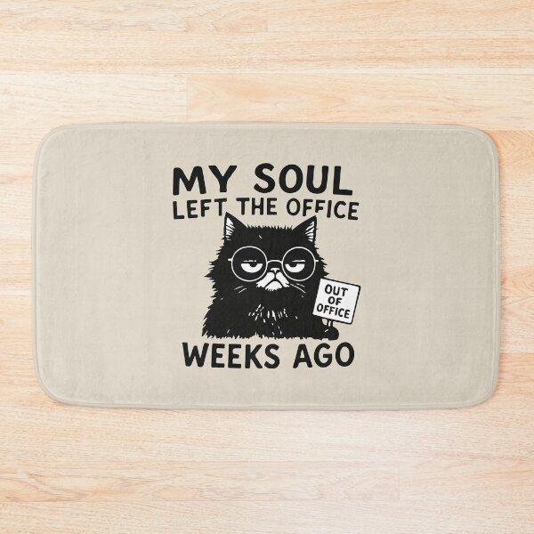 Item preview, My soul left the office weeks ago designed and sold by BrownHorse90s.