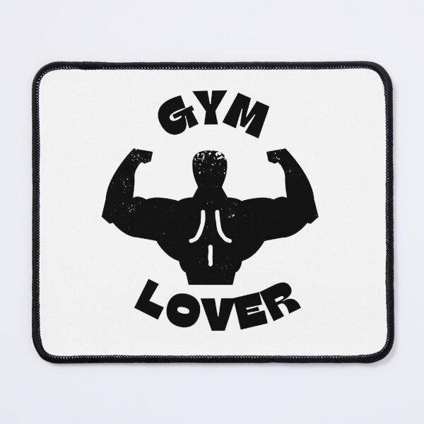 Item preview, Gym Lover Muscle Silhouette Bold Fitness Motivation designed and sold by Cicandra.