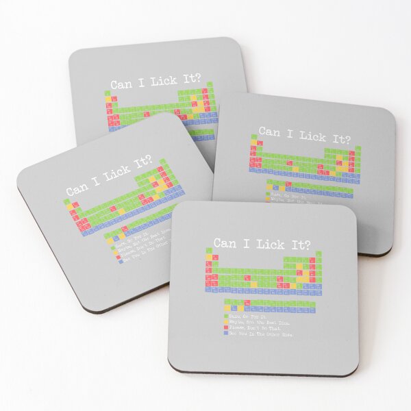 Item preview, Can I Lick It Periodic Table Funny Science Teacher designed and sold by FrankIsabel.