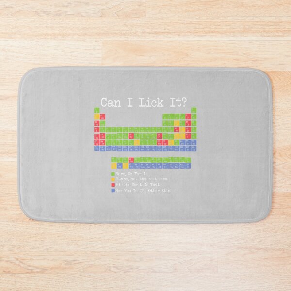 Item preview, Can I Lick It Periodic Table Funny Science Teacher designed and sold by FrankIsabel.