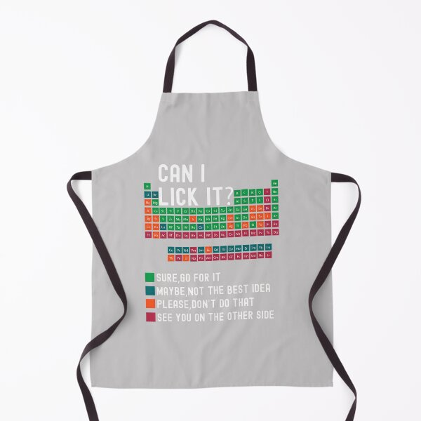 Item preview, Can I Lick It Periodic Table Funny Science Teacher Chemistry designed and sold by FrankIsabel.