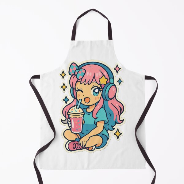 Item preview, Kawaii Anime Girl, Y2K Aesthetic designed and sold by graphic-genie.