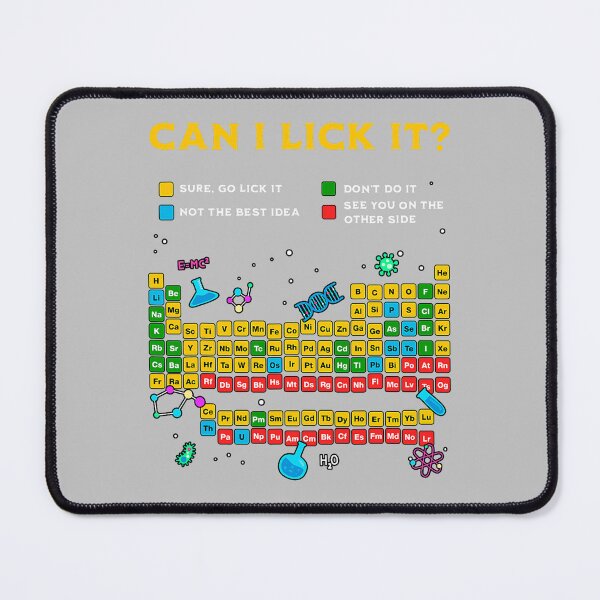 Item preview, Can I Lick It Periodic Table Funny Science Teacher Student designed and sold by FrankIsabel.