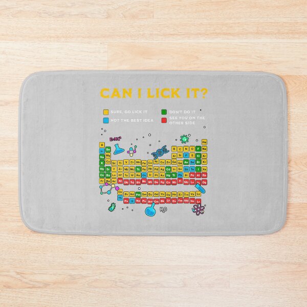 Item preview, Can I Lick It Periodic Table Funny Science Teacher Student  designed and sold by FrankIsabel.