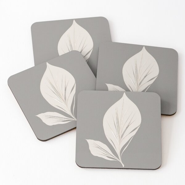 Item preview, Botanical Stillness II — Paired Leaf Form designed and sold by Solara Meridian Studio.