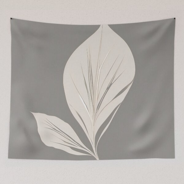 Item preview, Botanical Stillness II — Paired Leaf Form designed and sold by Solara Meridian Studio.