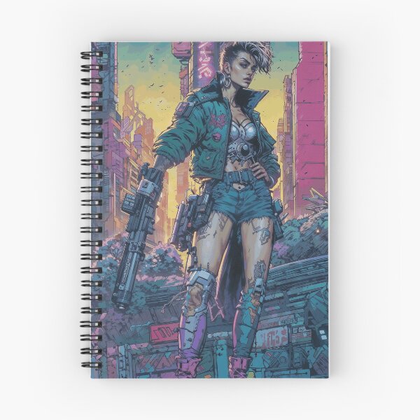 Item preview, Cyberpunk Retro-Comic: Street Sweeper Dystopian designed and sold by zerocult.