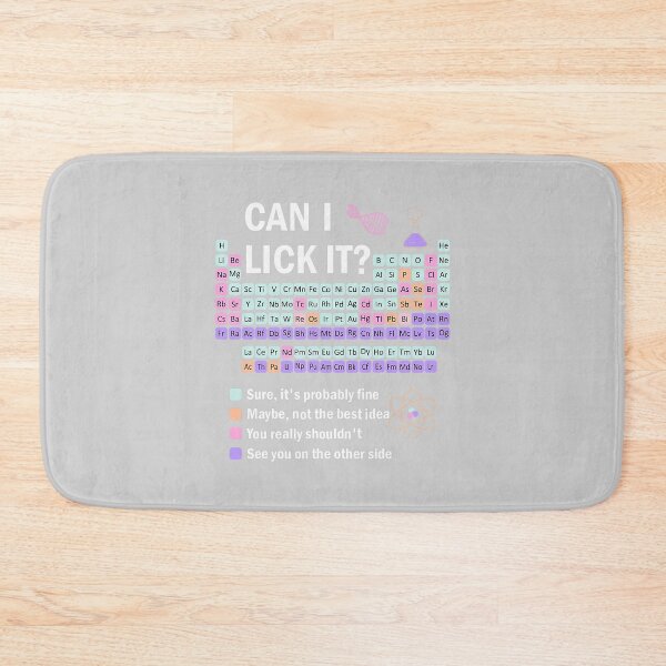Item preview, Can I Lick It Periodic Table Kids Science Chemistry Physics Teacher designed and sold by FrankIsabel.