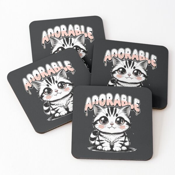 Item preview, Adorable Cat – Cute Kawaii Vampire Style designed and sold by Taans-Creation.