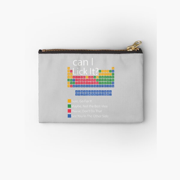 Item preview, Can I Lick It Periodic Table of Elements Funny Science Chemistry Teacher Physics designed and sold by FrankIsabel.