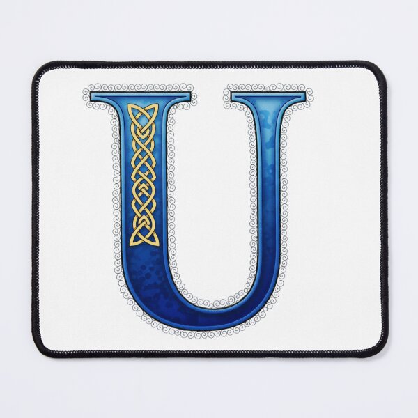 Item preview,  Golden Celtic Monogram Letter U(Custom Names Available - Contact Me) designed and sold by CelticSoulShop.