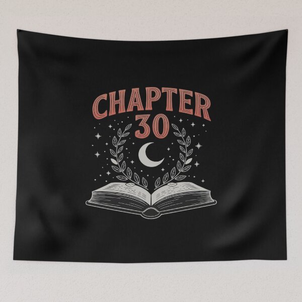 Item preview, 30th Birthday Women Book Lovers Chapter 30 Its My Birthday designed and sold by MythWoot.