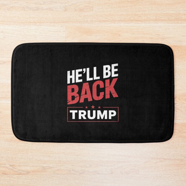 Item preview, President Donald Trump Will Be Back designed and sold by AquaKiev.